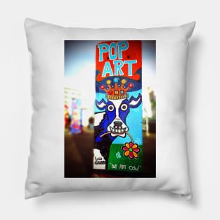 Artwork Street Art Berlin Wall Germany Pillow