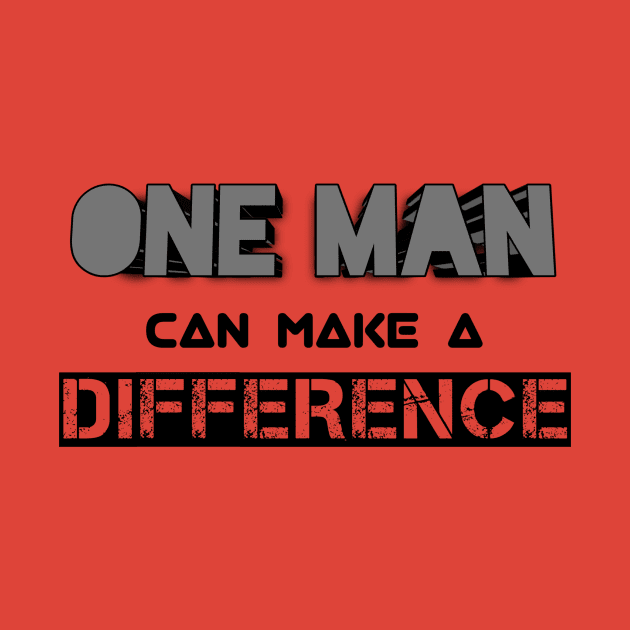 One Man Can Make A Difference by Curator Nation