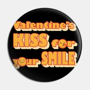 Valentine's kiss for your smile, dopamine dance, great mood Pin