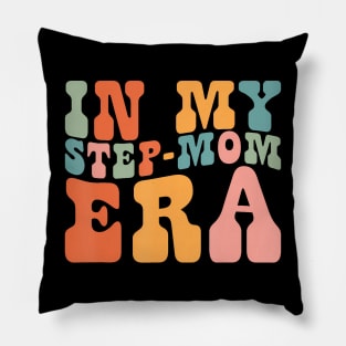 Groovy In My Step Mom Era Family Matching Step Mother Pillow