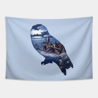 Owl Castle Tapestry