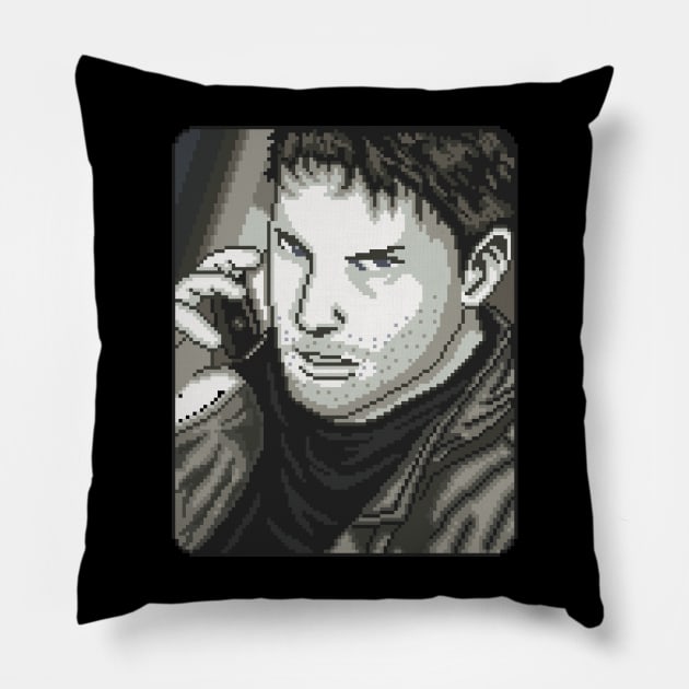 Chris Redfield Pillow by AlleenasPixels