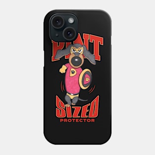 Cute Funny Superhero Doxie Dachshund Phone Case