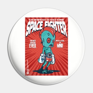 Space Fighter Pin