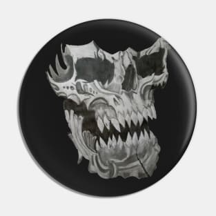 Phantom skull Pin