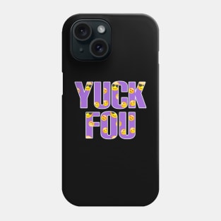 Yuck fou purple emoji Phone Case