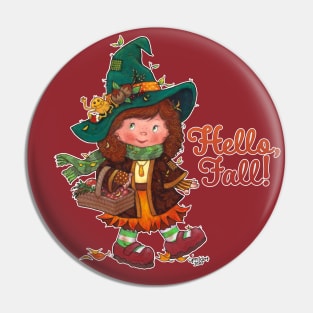 Witch Hazelnut "Hello, Fall!" WO Pin