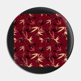 Bamboo leaves pattern Pin