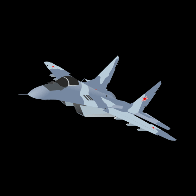 Russian Jet Fighter MiG-29 by NorseTech