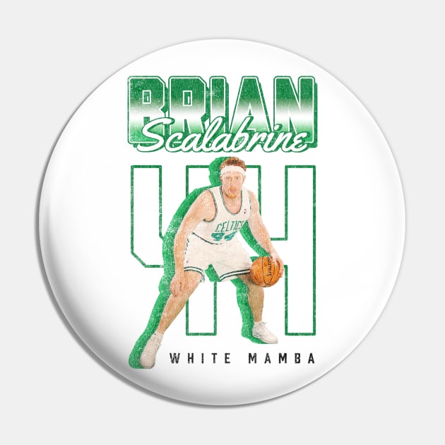 Brian Scalabrine Pin by KC Designs