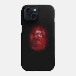 Crimson Scream (Blood Red) Phone Case