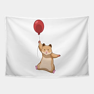 Hamster Balloon Tapestry