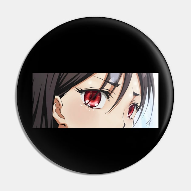 Pair of Sad And Red Anime Eyes Pin by AnimeVision