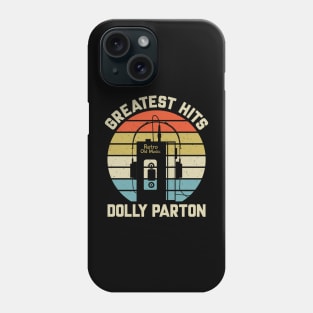 Greatest Hits Dolly Retro Walkman Parton Vintage Art Phone Case