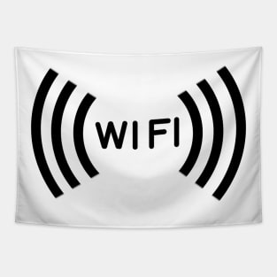 WiFi Sign Tapestry