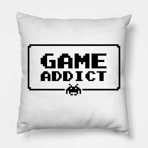 Game Addict v2 Pillow by Emma