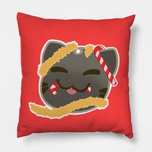 Christmas tabby Pillow