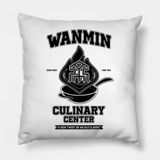 Genshin Impact Wanmin Culinary Center- Black Pillow