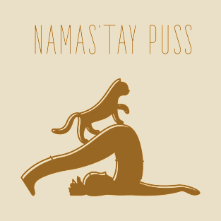 Namas’tay puss T-Shirt