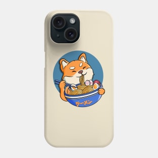 Shiba Inu Ramen Phone Case