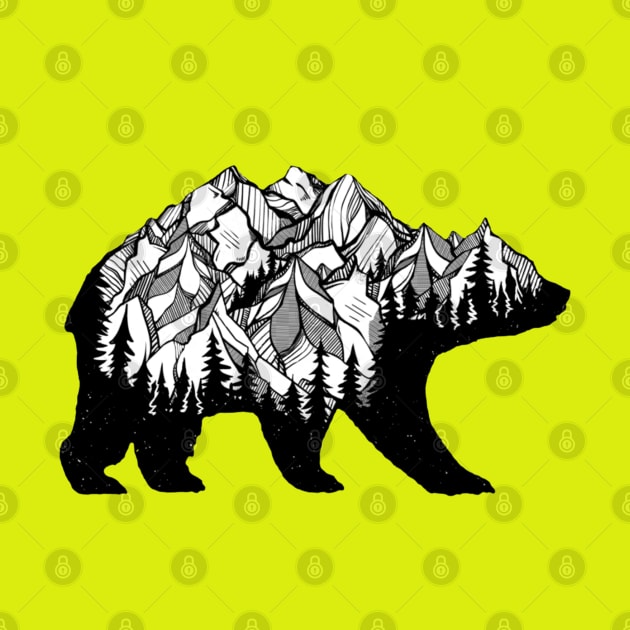 Mountain Bear by BadDesignCo