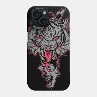 Tiger hannya Phone Case