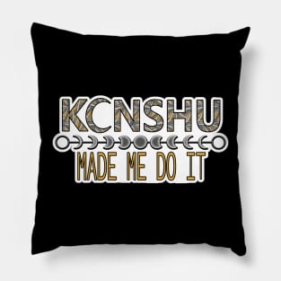 Konshu made me do it - Version 2 Pillow