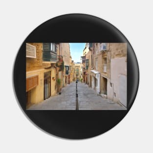 Old Street, Valletta, Malta Pin