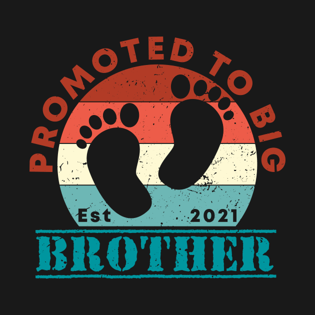 Vintage Promoted to Big Brother 2021 new Brother gift Big Brother by Abko90