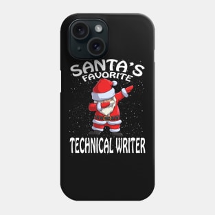 Santas Favorite Technical Writer Christmas Phone Case