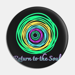 Return to the Soul,fluorescent color,arrow Pin