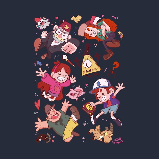 GRAVITY FALLS - MTHSMNDS by MTHSMNDS