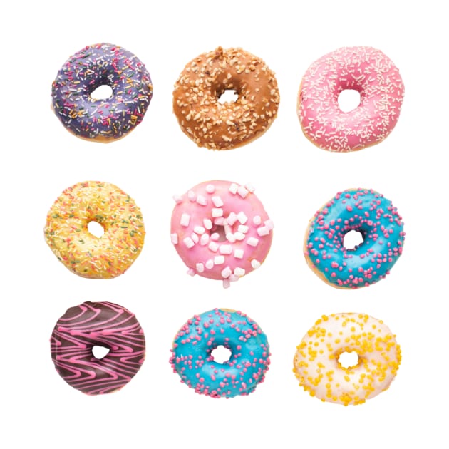 colorful donuts for donuts lovers by à la mode !