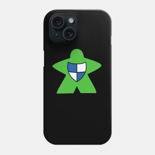 Green Meeple + Shield Phone Case