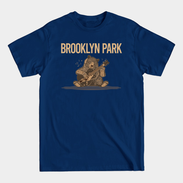 Disover Brown Bear Guitar Brooklyn Park - Brooklyn Park - T-Shirt