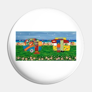 Caravan Holiday no.1 Pin