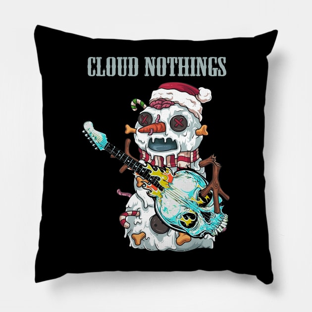 CLOUD NOTHINGS BAND XMAS Pillow by a.rialrizal