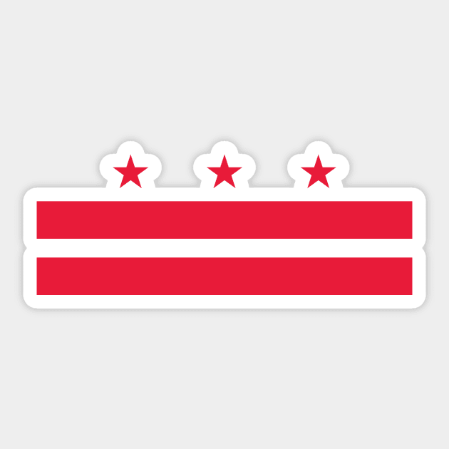 WASHINGTON D.C - District Of Columbia - Sticker | TeePublic