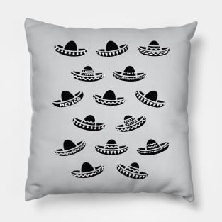 Adorable mexican sombrero pattern fiesta charro hat Pillow