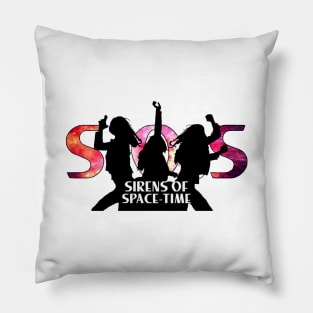 Sirens of Space Time Pillow