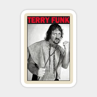 Terry Funk Post Magnet