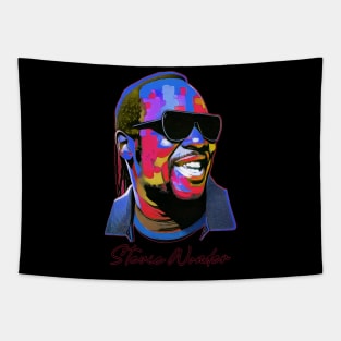 Stevie Wonder Pop Art style Tapestry