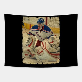 Alex Auld, 2009 in New York Rangers (3 GP) Tapestry