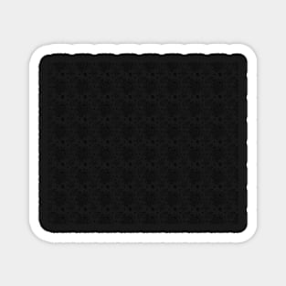 Decorative Black and White Pattern Magnet