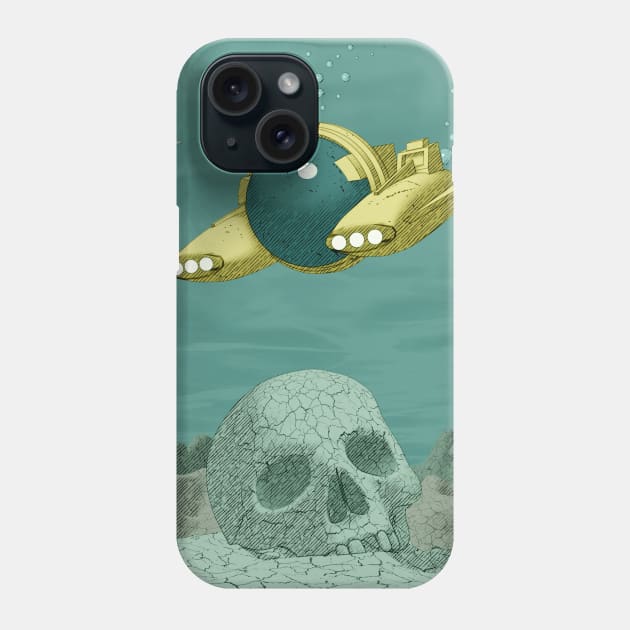 The Discovery of a Big Civilization Phone Case by Mist Grafik