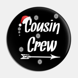 Cousin Crew Pajamas Christmas T-Shirt Pin