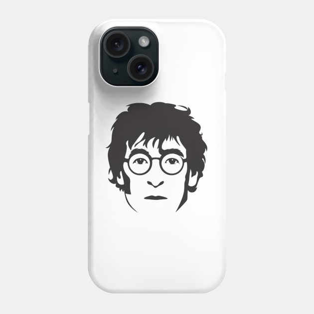 Minimalist Beatles Phone Case by Aldrvnd