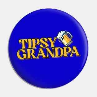 Tipsy Grandpa Pin