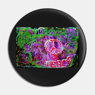 Peace Pie Pin