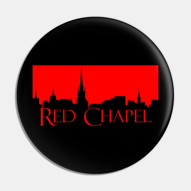 Red Chapel (Red Silhouette) Pin by Dave